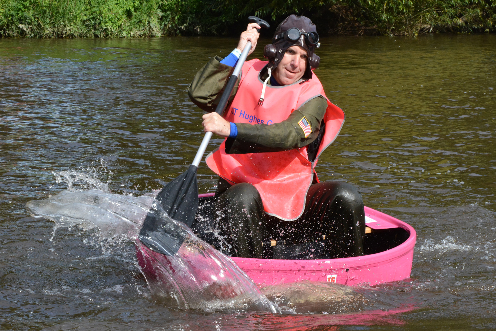 Pickstock Homes highest fundraisers Coracle Race 2023